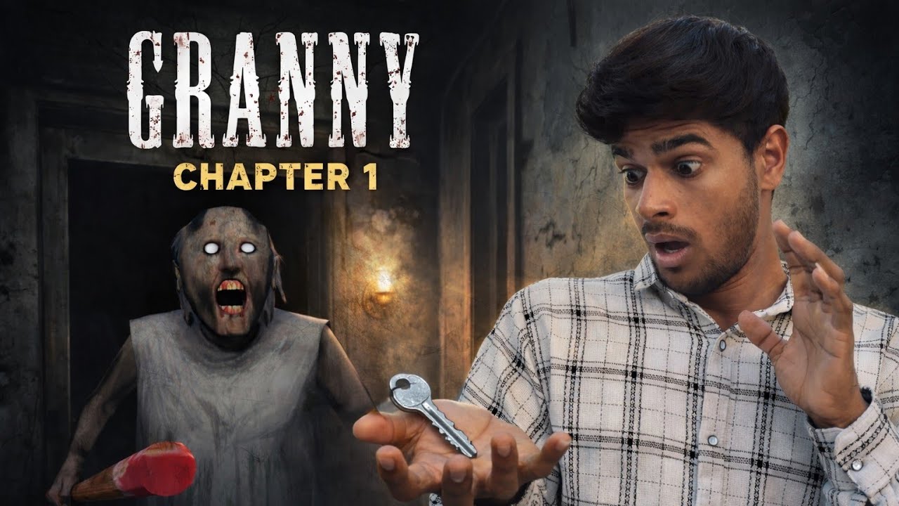 Granny Se Bachke Secret Door Escape! Scary Gameplay 
