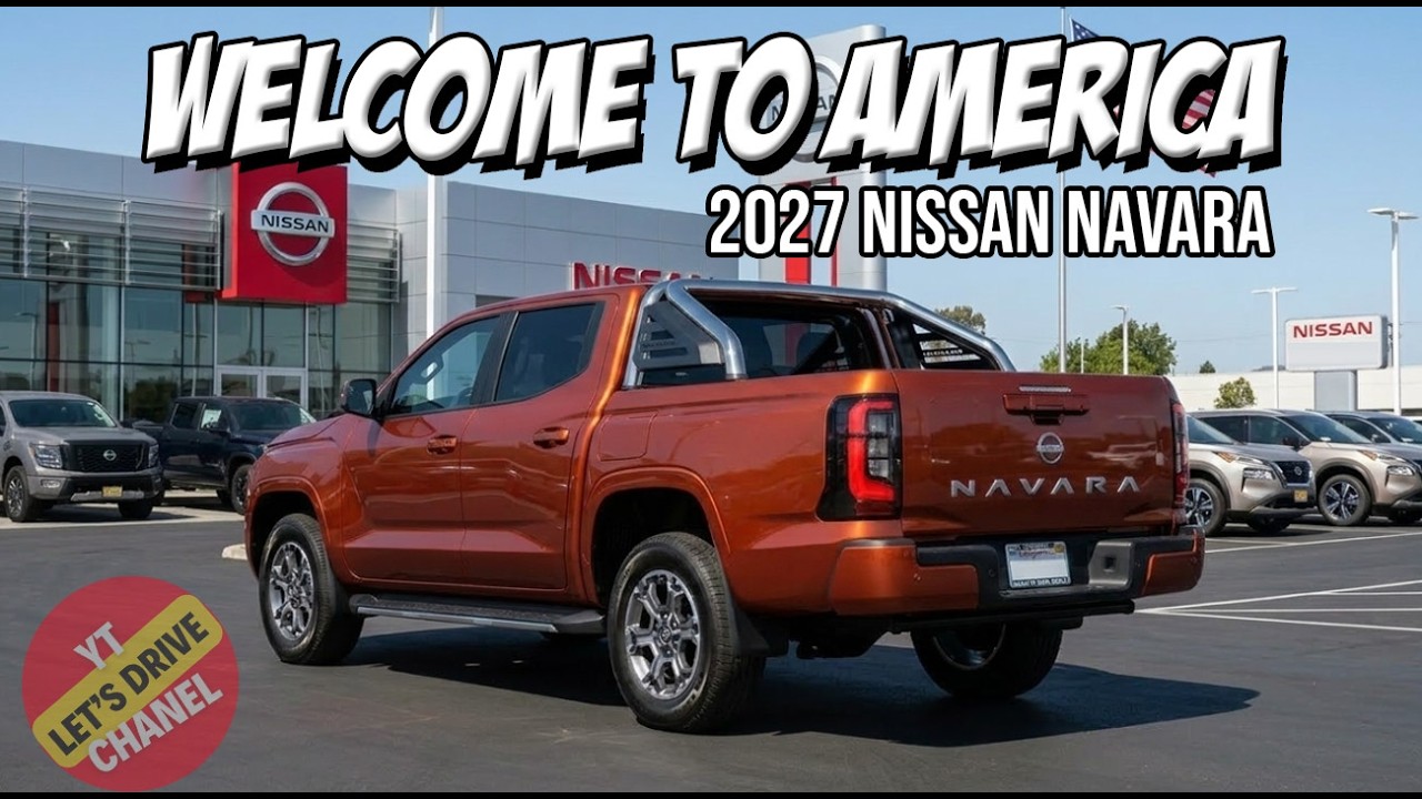Совершенно новый Nissan Navara 2027 года дебютирует в США &ndash; рынок среднеразмерных пикапов уже ник...