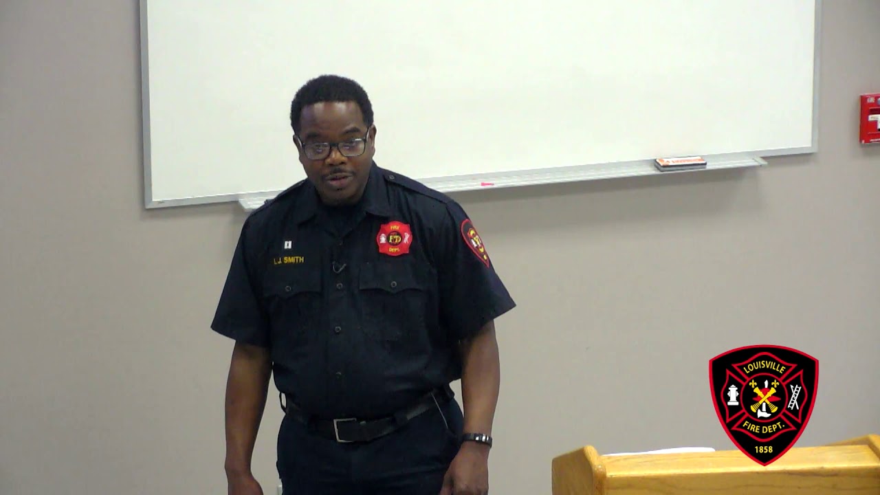 2020 Louisville Fire Department - Ch. 6 - Pumping Operations - Nozzles & Flow Rates - Capt. Smith