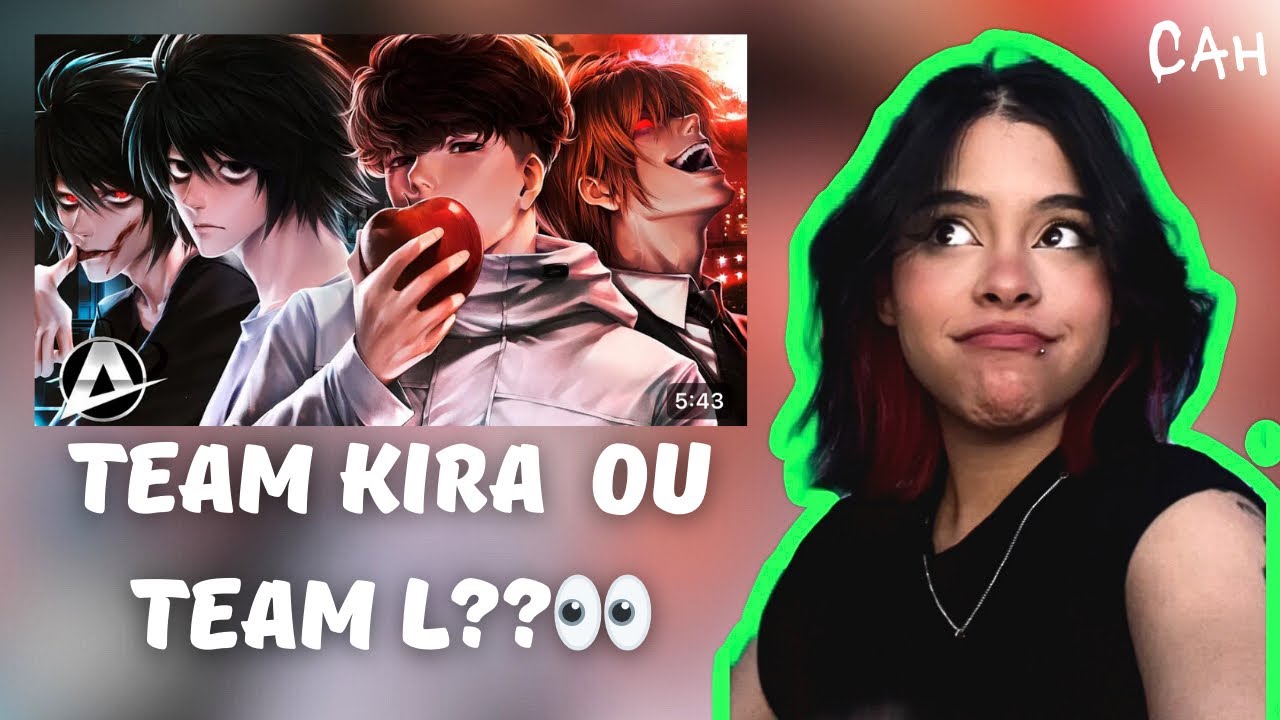 Cah React | ♪ Plano Perfeito | Death Note | URT @AniRap