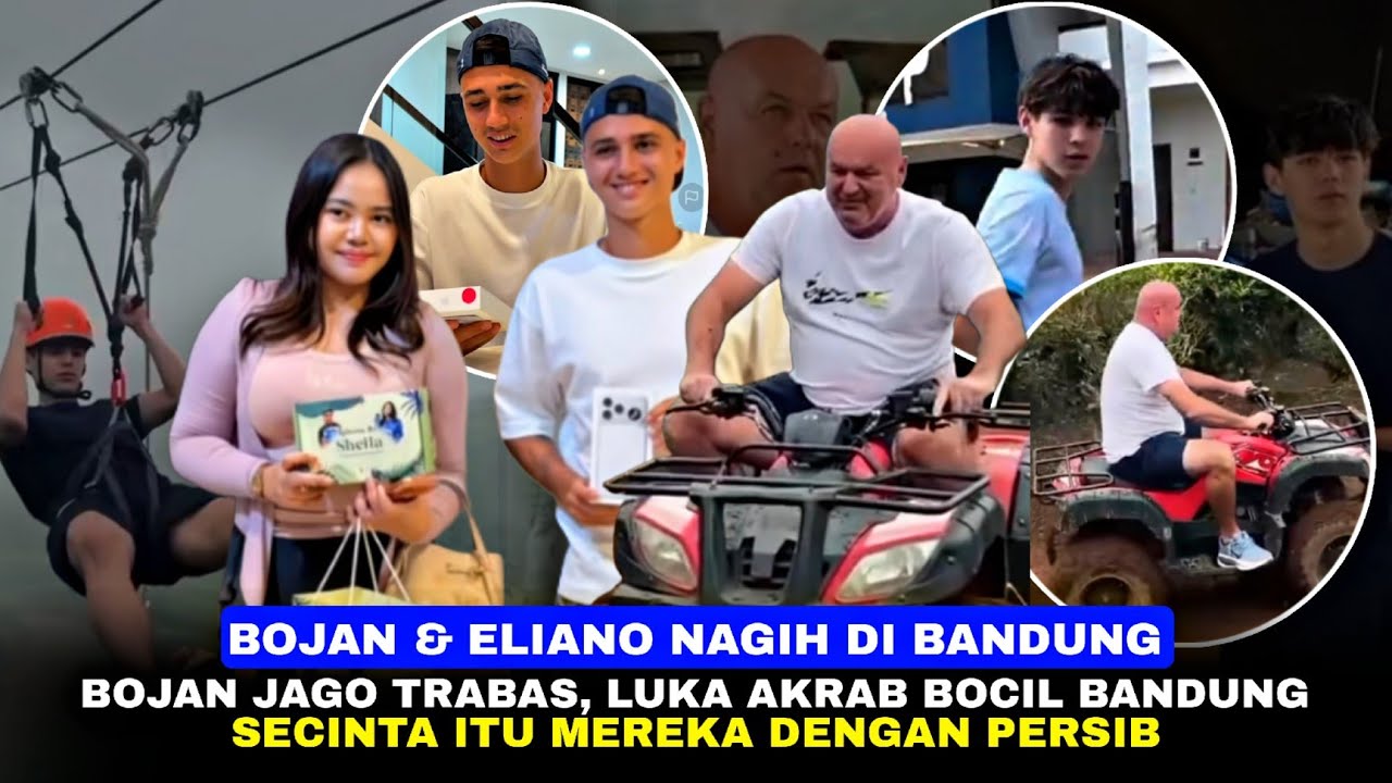 Hodak Family Ketagihan Trabas, Luka Makin Betah Di Bandung, Eliano Ikuti Budaya Indo 