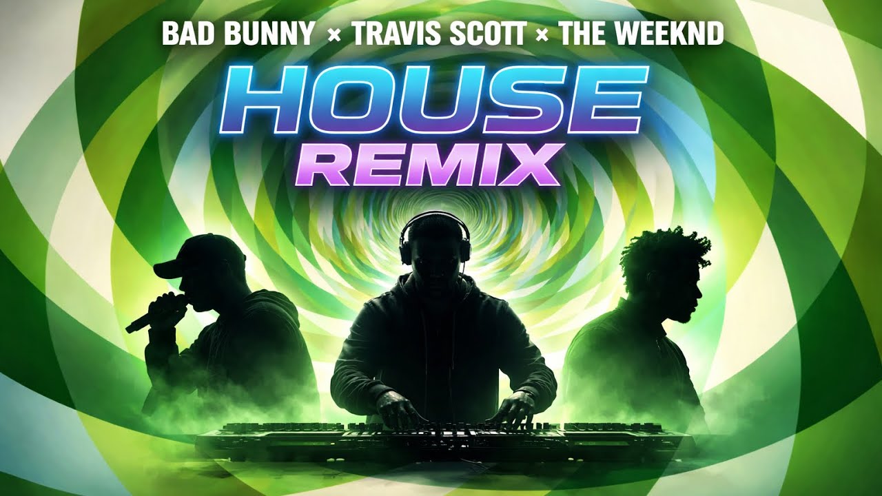 BAD BUNNY x TRAVIS SCOTT x THE WEEKND | HOUSE REMIX