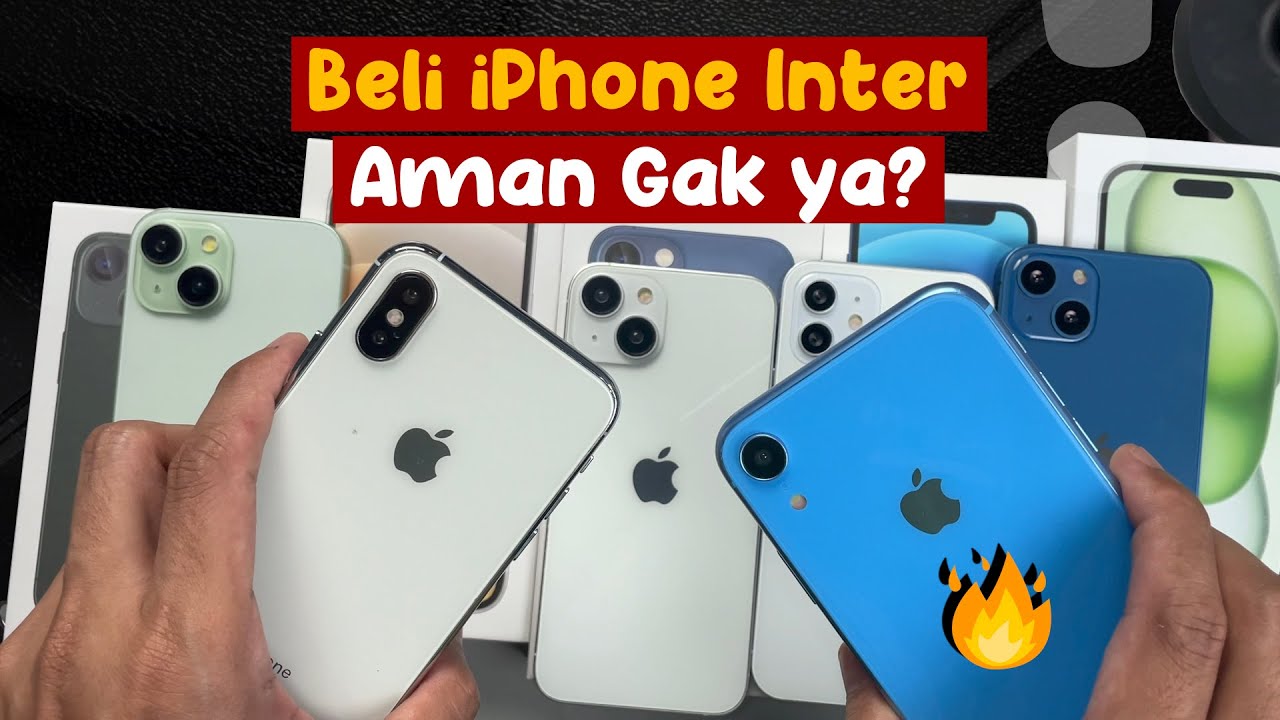 iPhone inter Aman Gak? | Beli atau Enggak worth it?