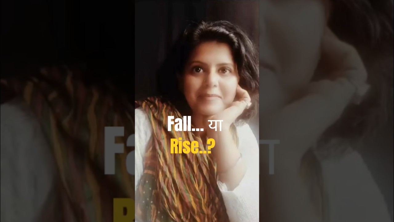 Fall… ya Rise? | Life Teaches | Some Break, Some Become History| AparajitaParam 