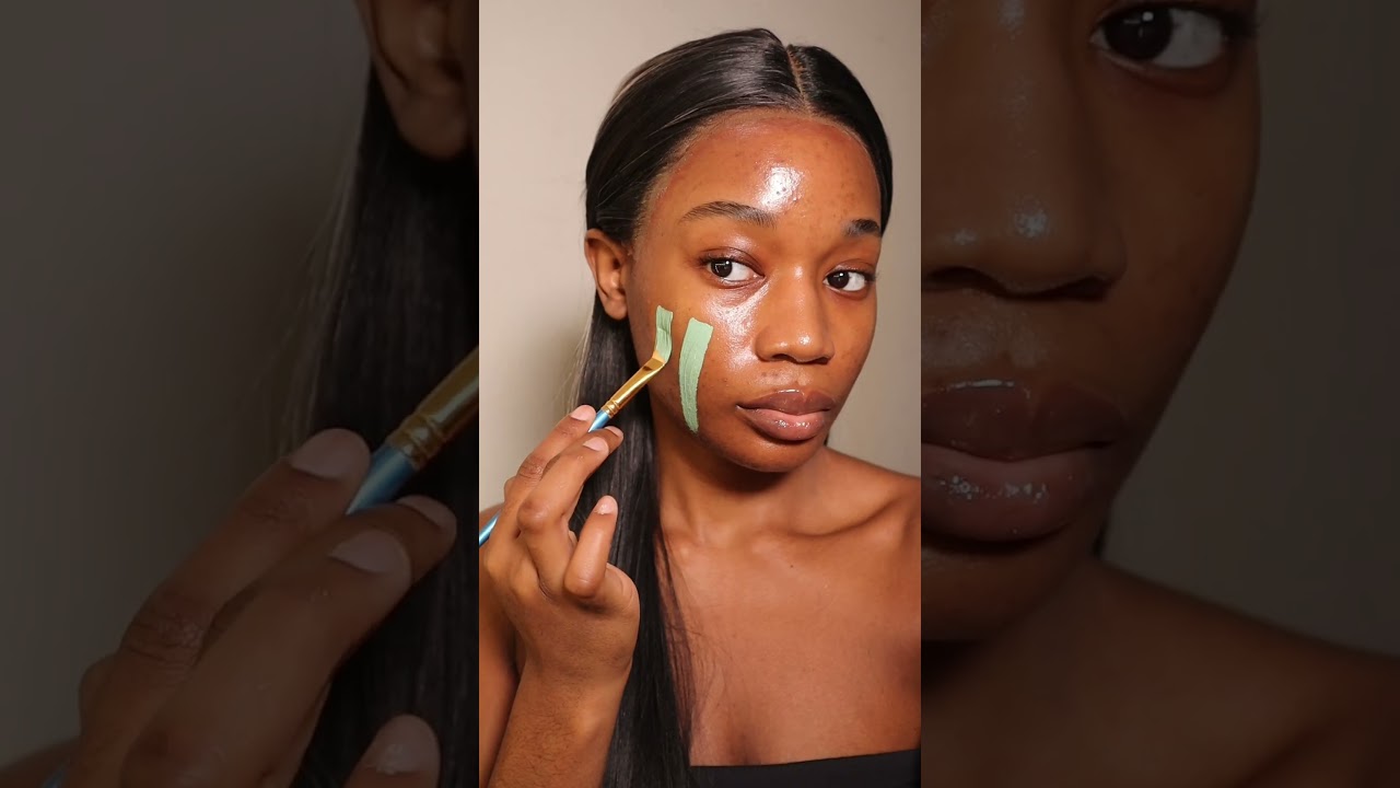 Try this easy face paint makeup hack for Halloween 👻 // KVDxHALLOWEEN