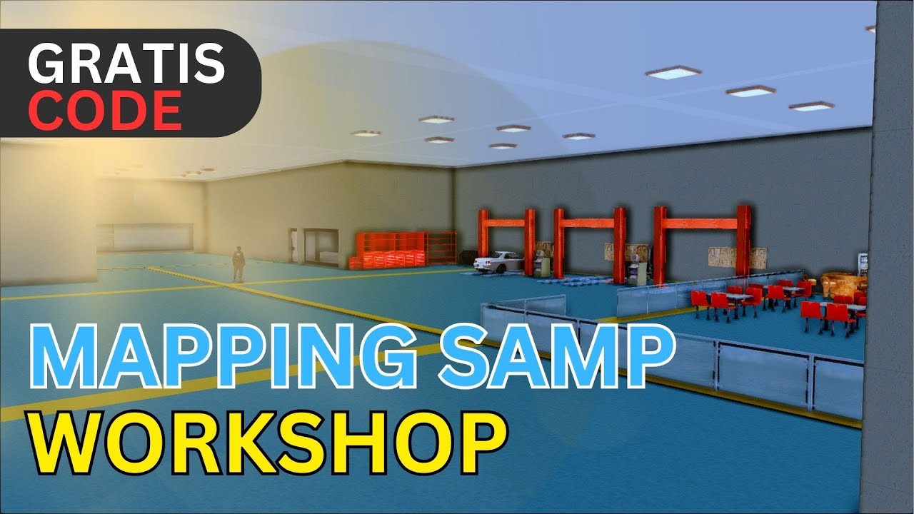 AKU MEMUAT MAPPING WORKSHOP DITENGAH KOTA! - GTA SAMP #samp #gtasa #mapping #mappingsamp #gtarp #rp