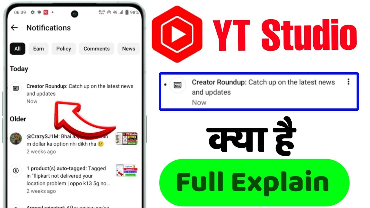 Creator Roundup: catch up on the letest news and update | YT notice keya hai Creator Roundup ka jane