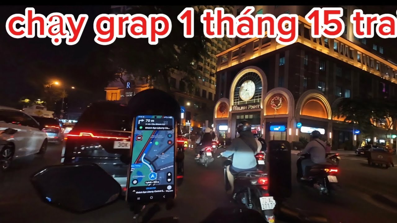 Hành trình Chạy grap 1 tháng 15 trai 