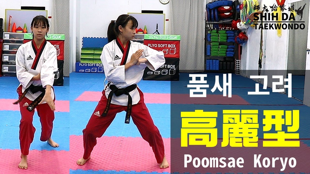 【品勢示範】跆拳道品勢&mdash;高麗型 │Taekwondo Poomsae Koryo │태권도 품새 고려