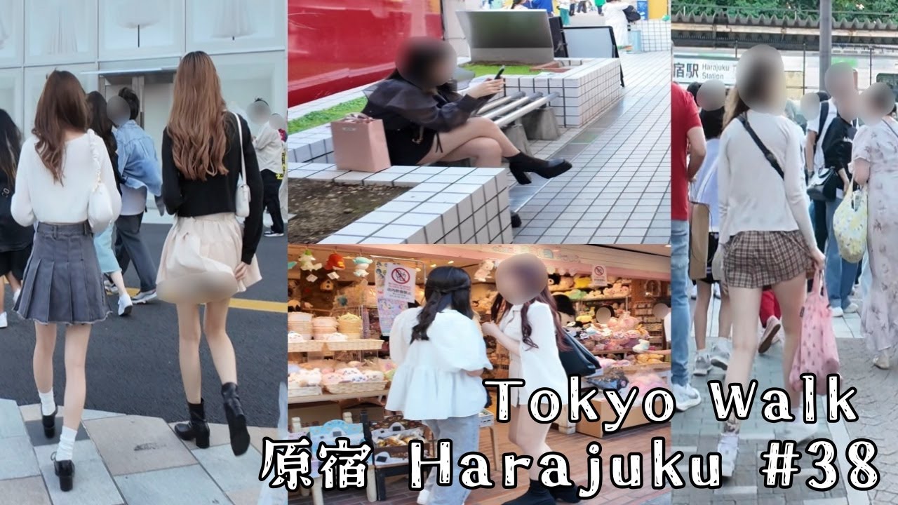 【4K Tokyo walk】原宿 Harajuku #38