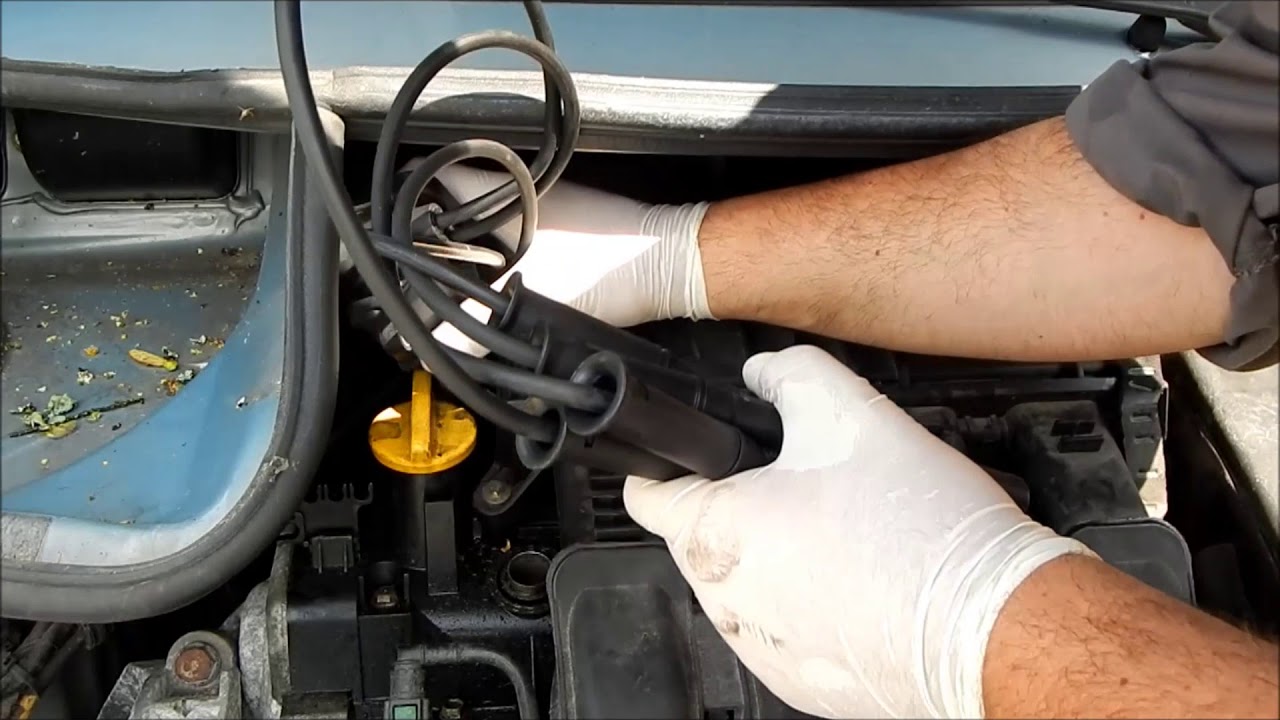 RENAULT TWINGO 1,2l 16V ZÜNDSPULE + ZÜNDKABELN WECHSELN (deutsch)