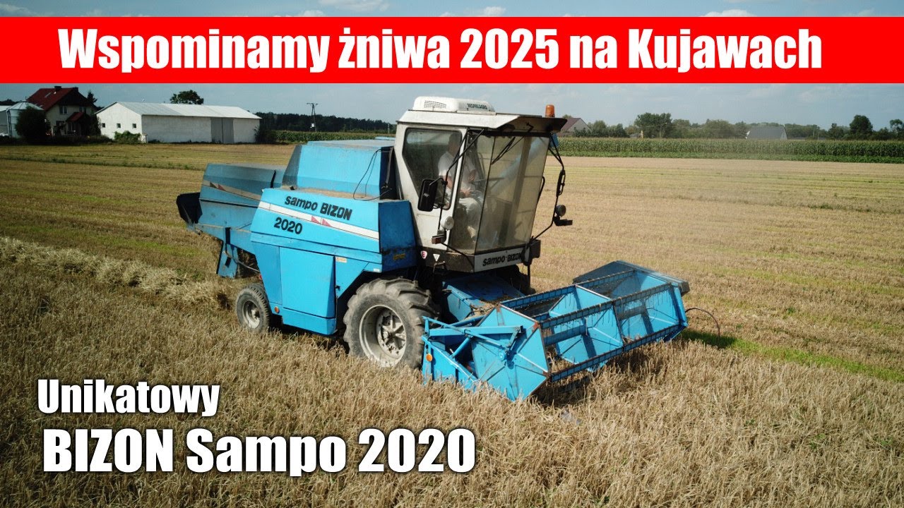 Вспоминаем урожай 2025 года с Bizon Sampo 2020
