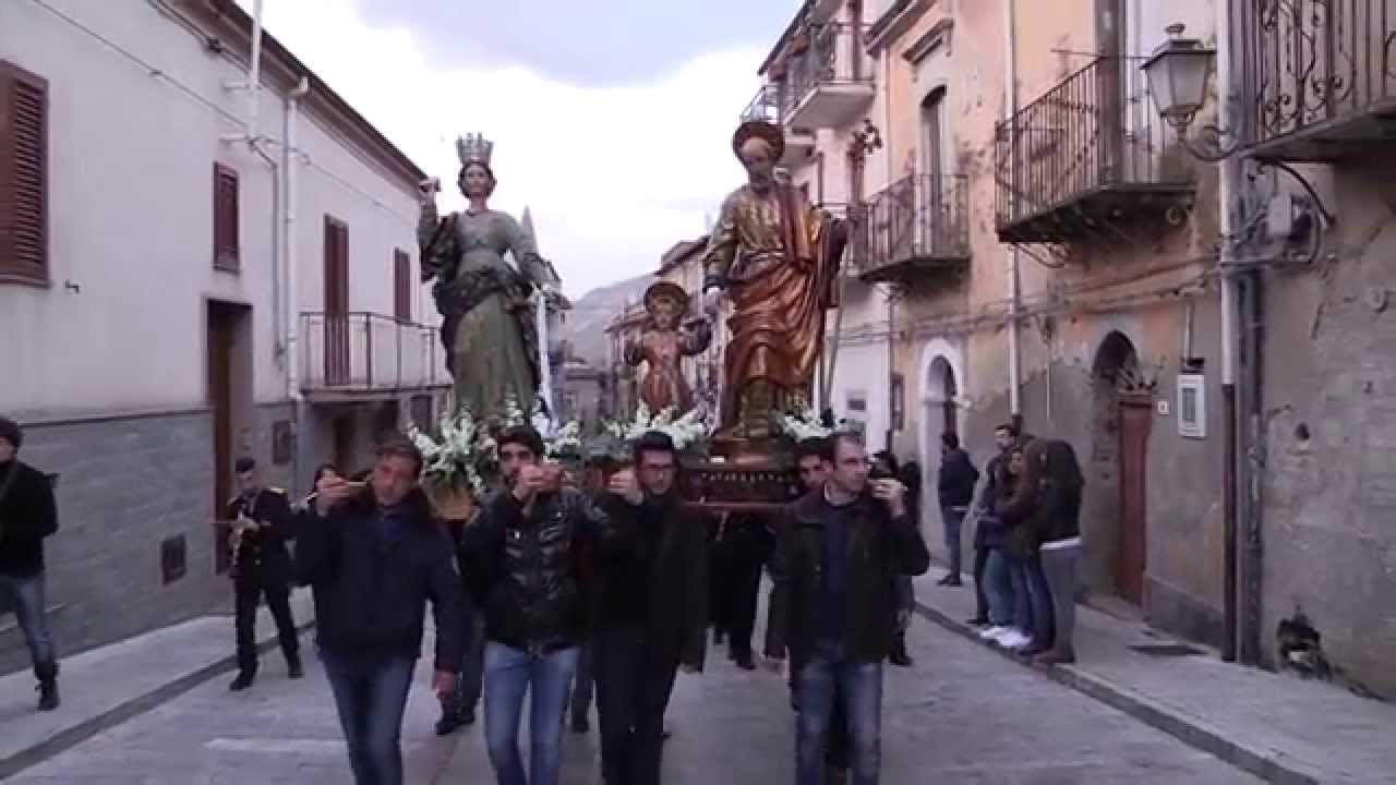 Processione San Giuseppe 2015 Militello Rosmarino
