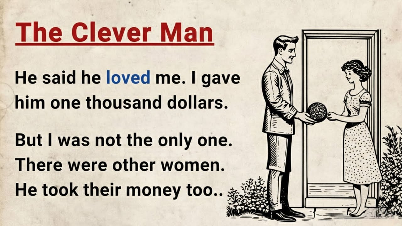 Learn English through Stories Level 3 ⭐ The Clever Man – Emotional English Story for Listening