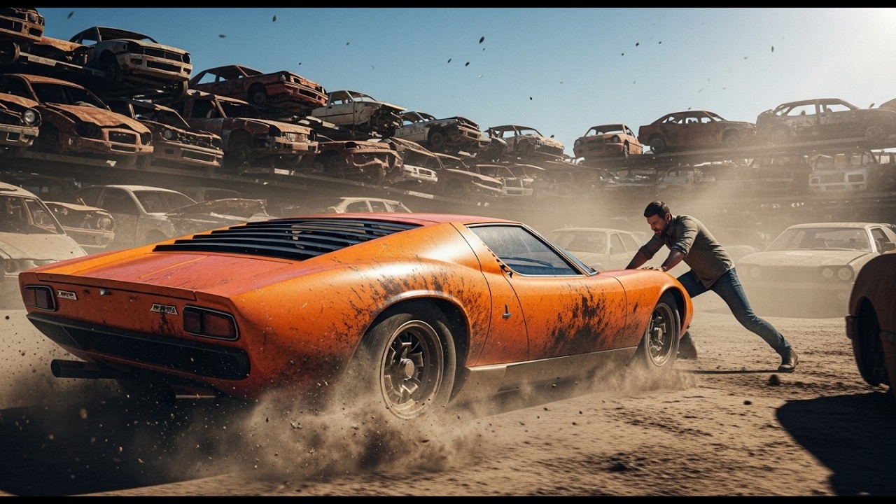 ASMR Car Restoration! Full Restoration of Lamborghini Miura P400 1971 in Orange