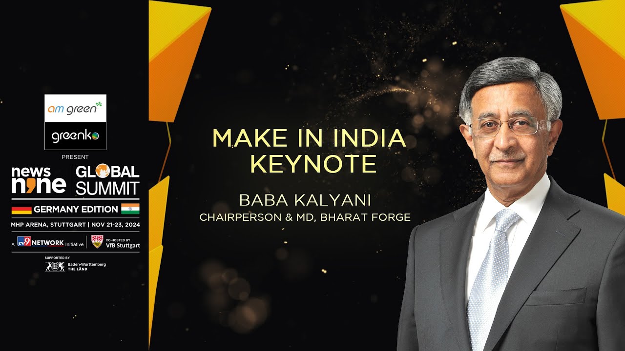 The News9 Global Summit: MAKE IN INDIA KEYNOTE | Day 2 | News9