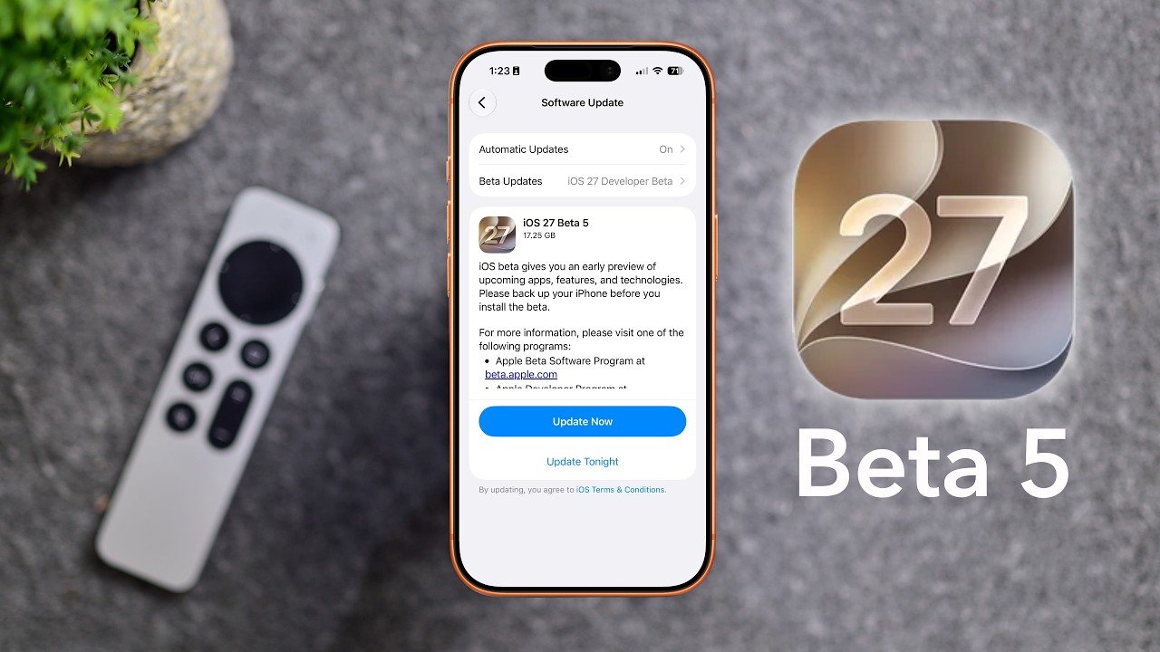 Обзор iOS 27 Beta 5: все новые функции и изменения!