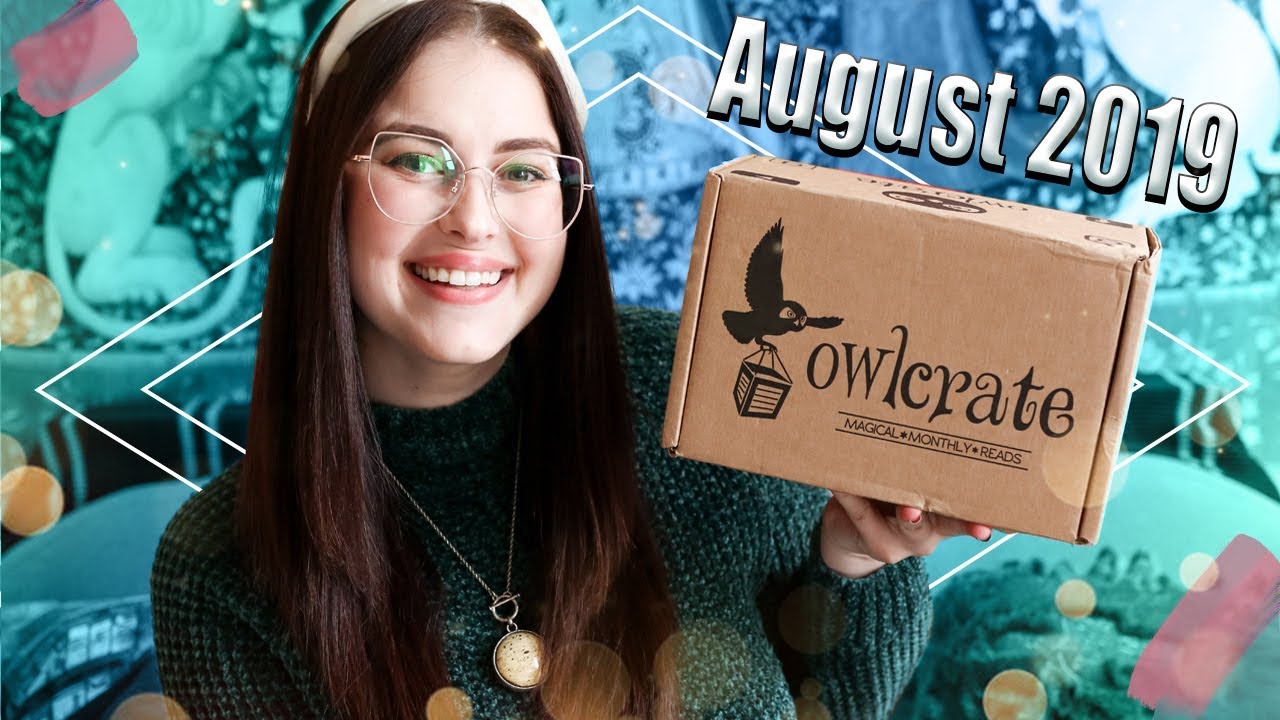 OWLCRATE UNBOXING AUGUST 2019 | Book Roast