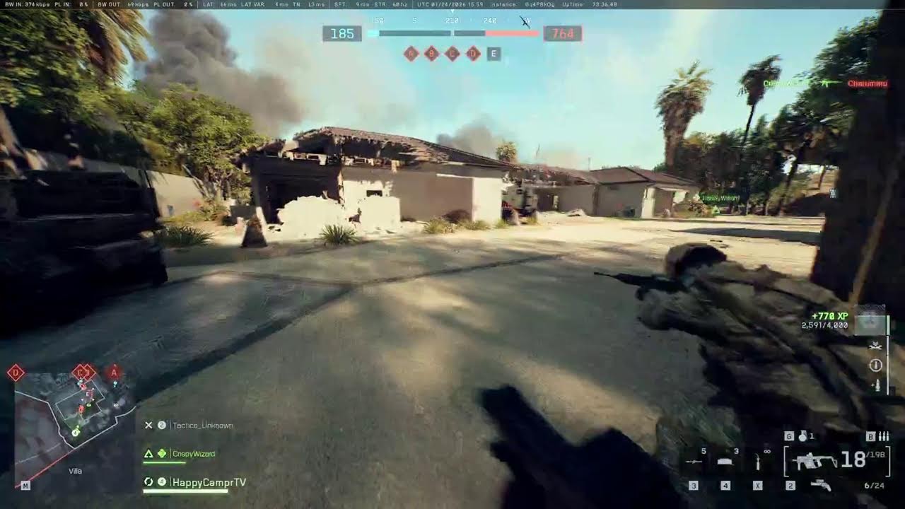 PLAYING METRO IN BF6 OPERATIONS  LIVE - CODE: ZHSPM