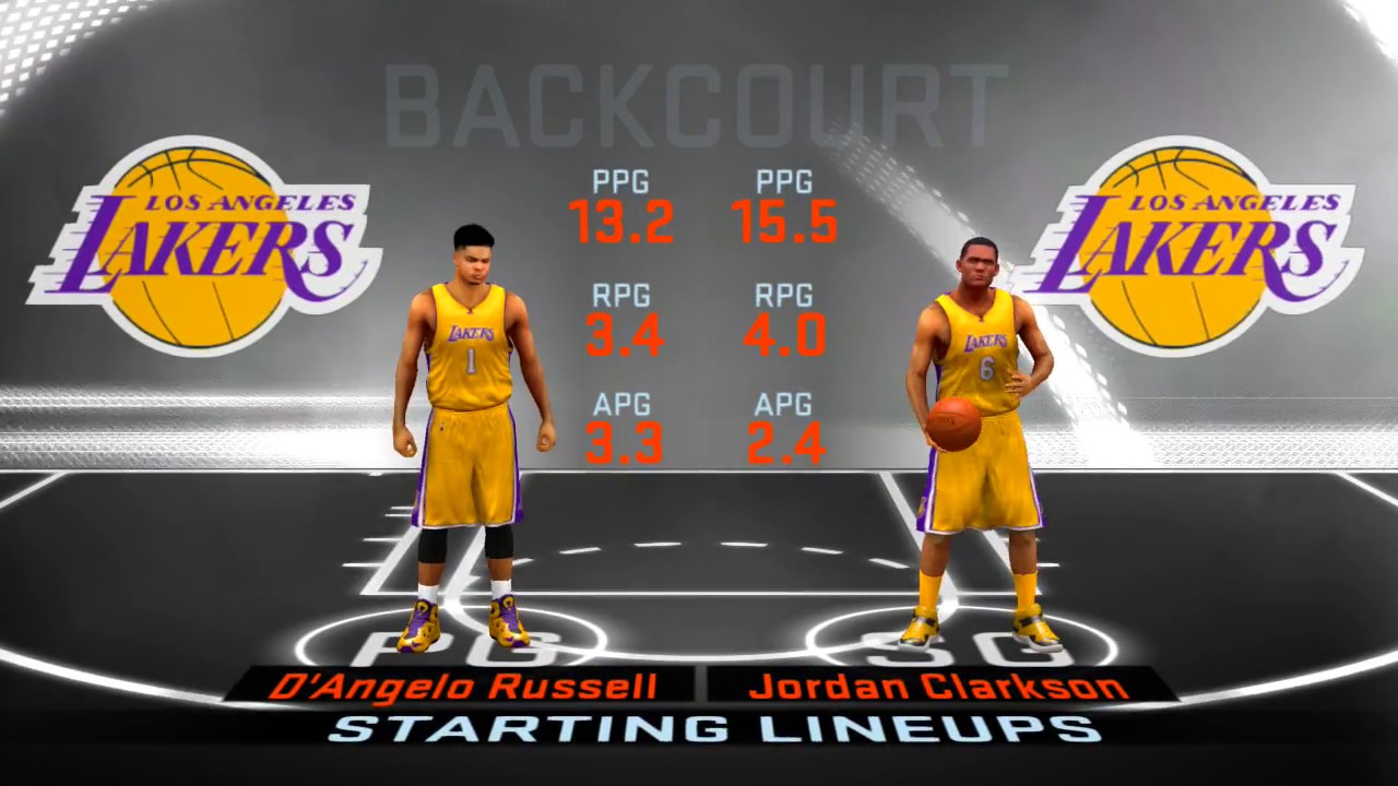 NBA 2K17 Association Opening Day Game Houston Rockets vs Los Angeles Lakers