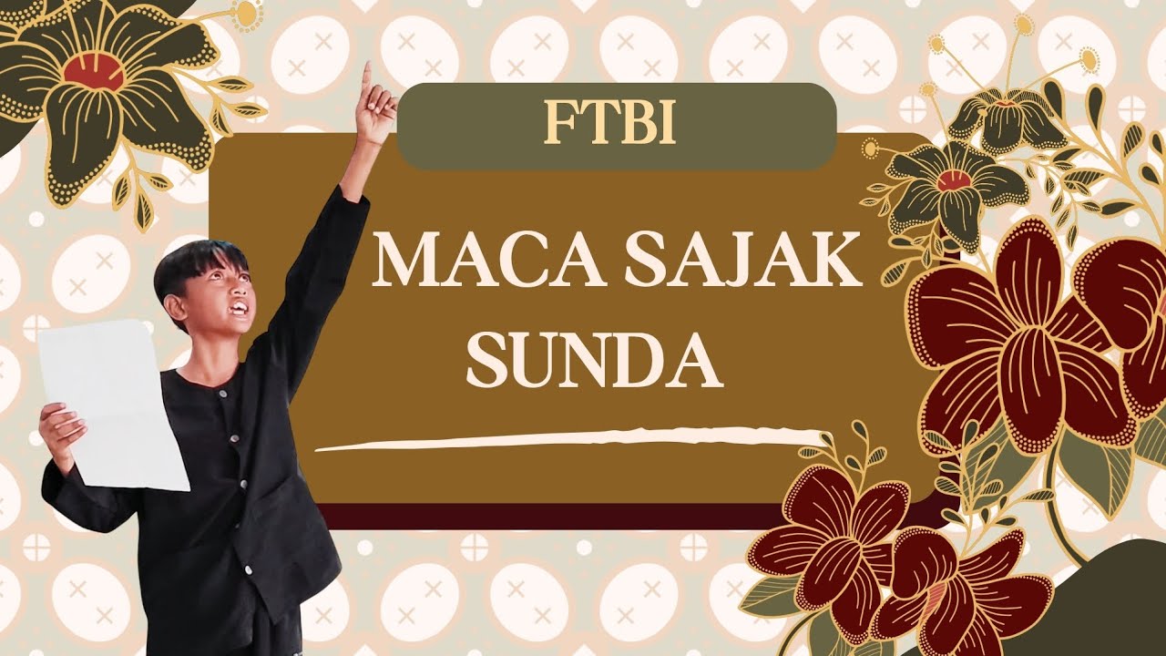 JUARA MACA SAJAK SUNDA 