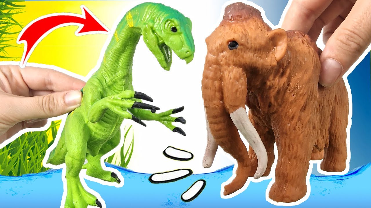 THERIZINOSAURIO, MAMUT LANUDO, GIGANOTOSAURIO | DINOSAURIOS DEL CRETACICO | ¡INCREIBLES!