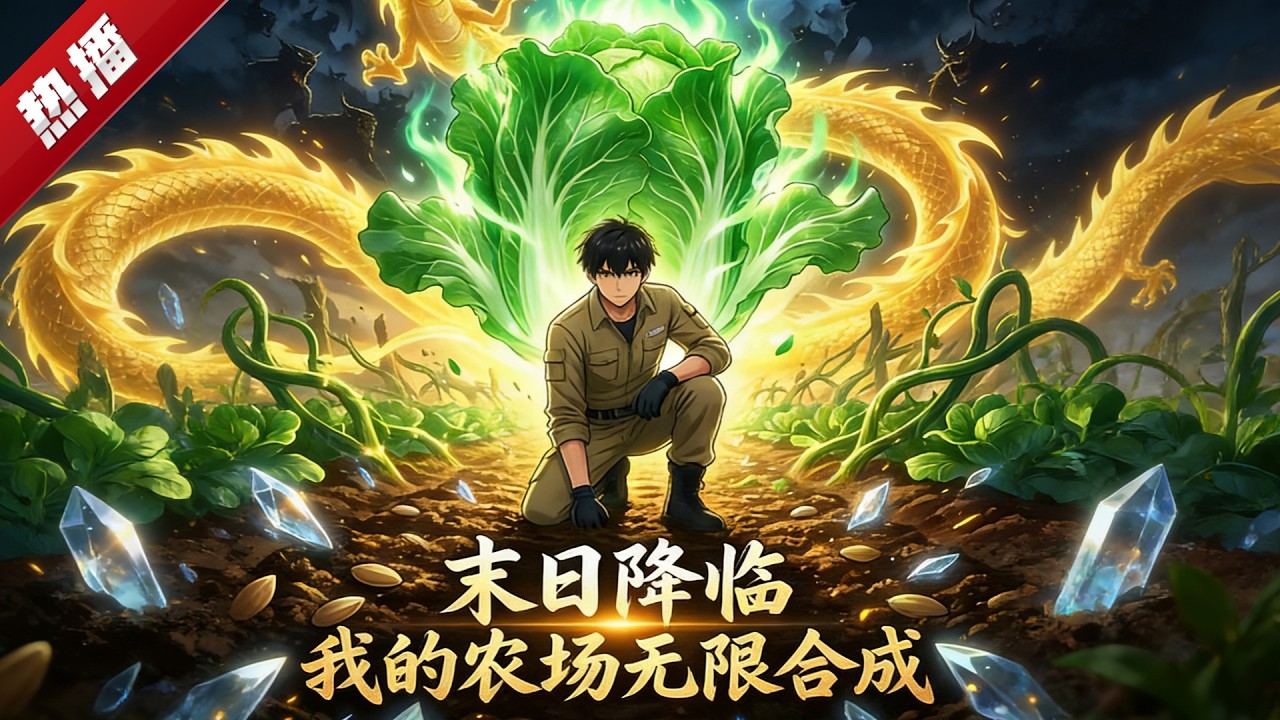 MULTI SUB《末日降臨，我的農場無限合成》2100年全球糧食危機，全民農場空間降臨，蘇晨成為天選者覺醒無限合成系統，陞級農場破局、緩解糧荒&hellip; #AI #漫劇 #動漫 #無盡動漫社