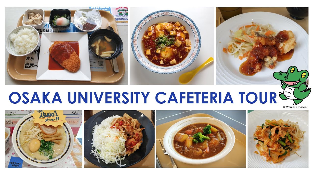 The University of Osaka CAFETERIA TOUR （FULL Ver. 7min45s）