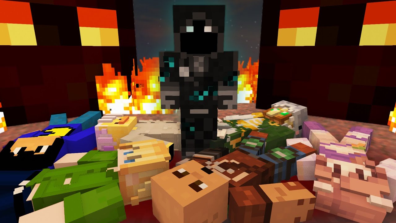 The Victims Of BadBoyHalo's Magma Cube Gift Prank! QSMP