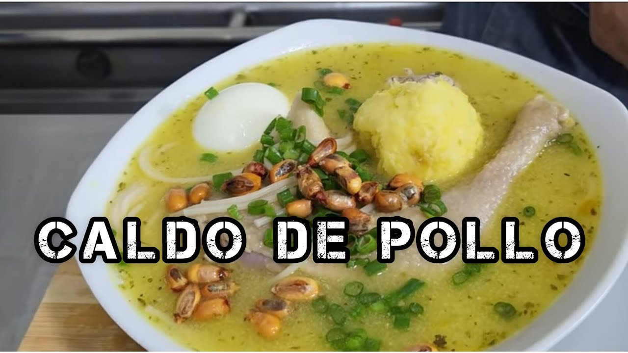 TE COMPARTO MI RECETA CALDO DE POLLO POWER RICO Y CALIENTITO