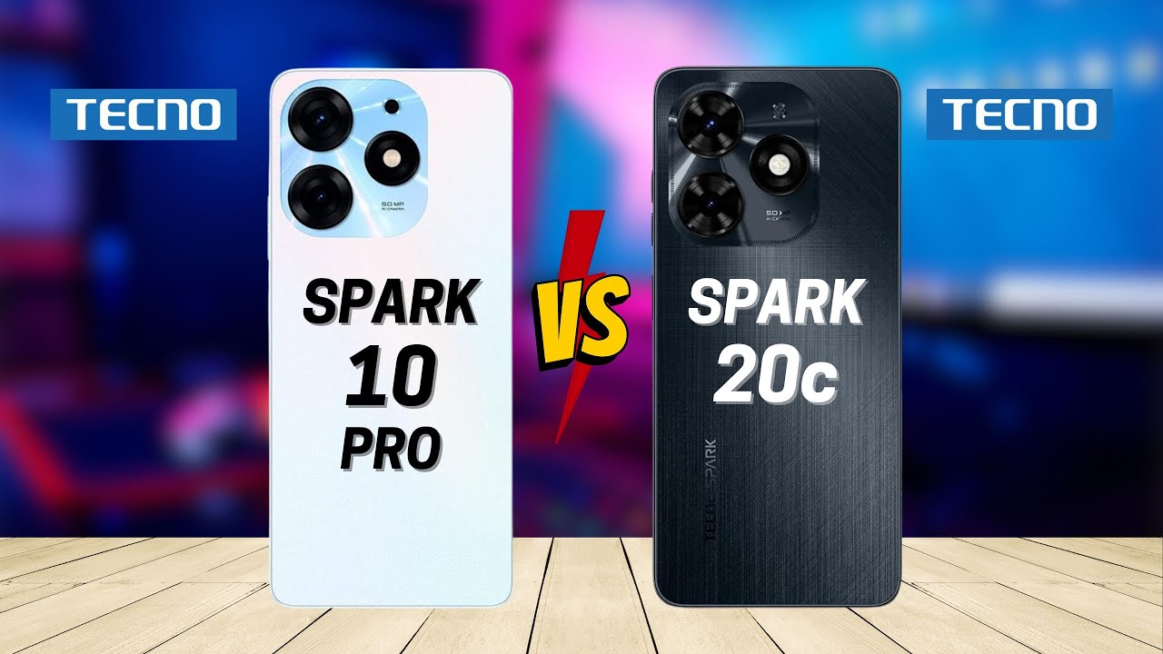 Tecno Spark 10 Pro vs Tecno Spark 20C