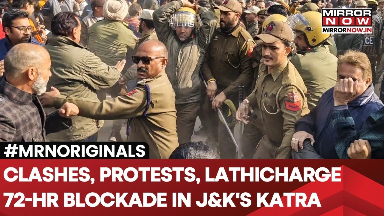 Massive Protest In Jammu & Kashmir's Katra Over Ropeway Project, 72-Hour Blockade Imposed | Watch
