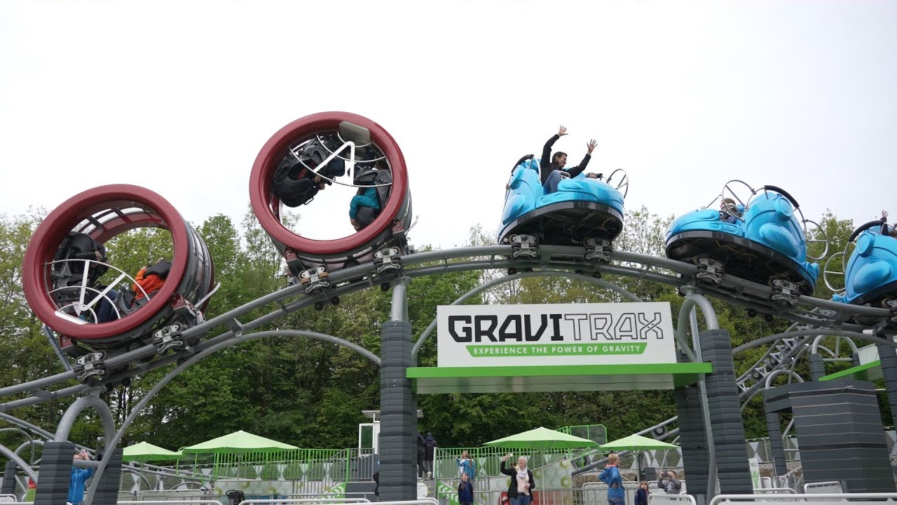 GraviTrax - POV - Ravensburger Spieleland - Looping & Spinning Gondeln auf Kugelbahn - SBF/Visa