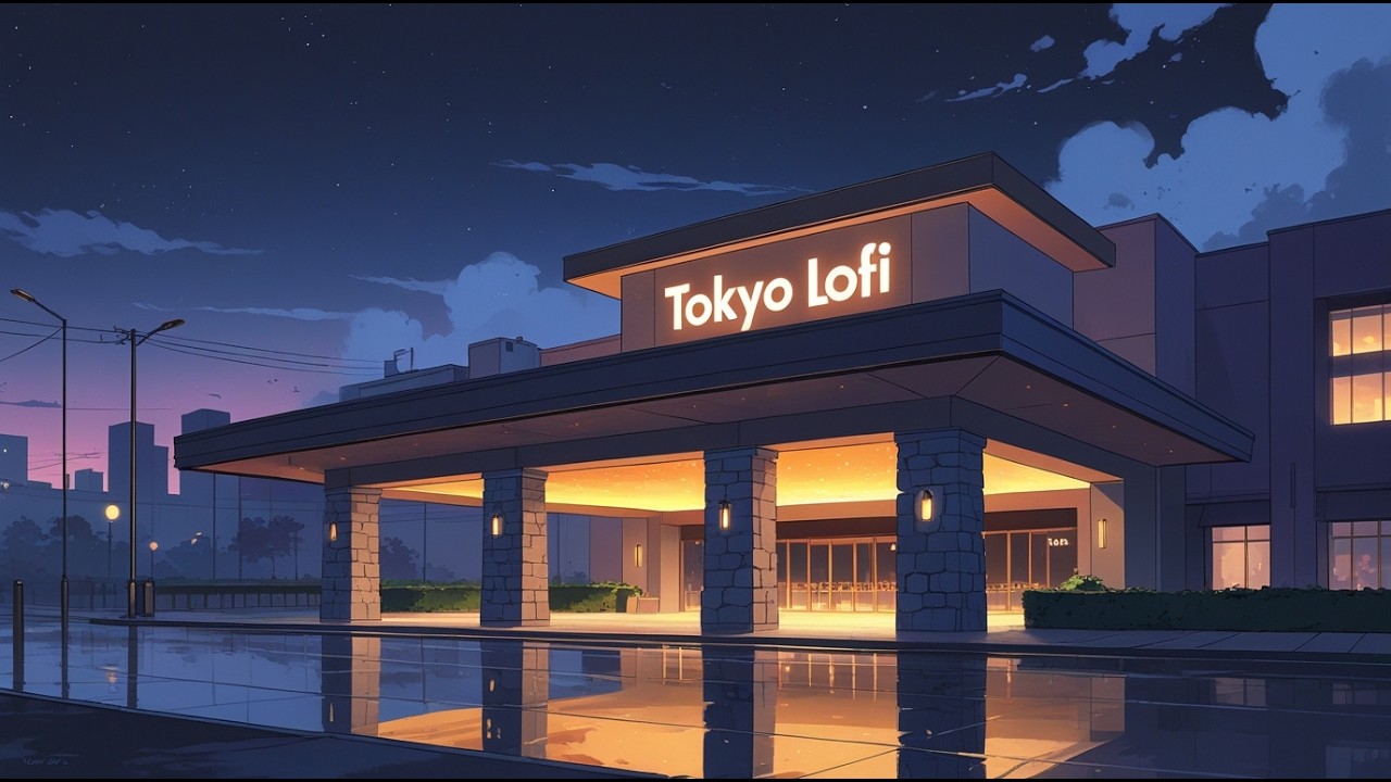 Rainy Tokyo Dreamscape 🌧 | 80's Lofi Beats for Calm & Relax