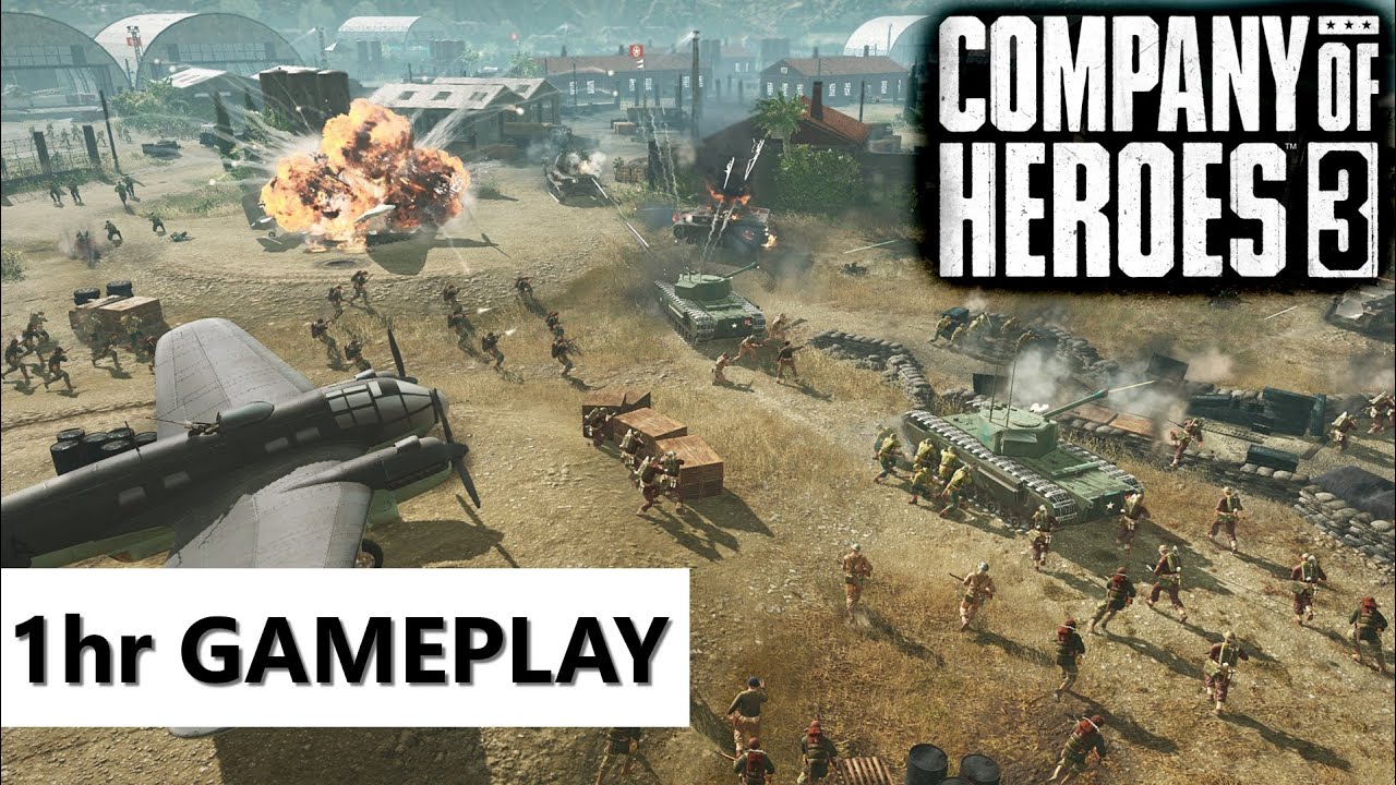 Company of Heroes 3 Pre-Alpha Gameplay with HelpingHans