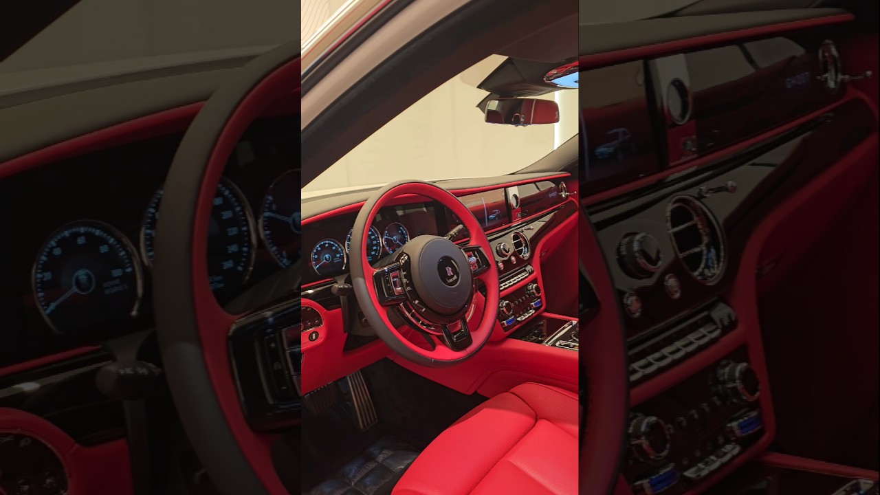 رولز رويس جوست 😍Rolls-Royce Ghost series #2025 #viralvideo #luxury #automobile #bestluxury