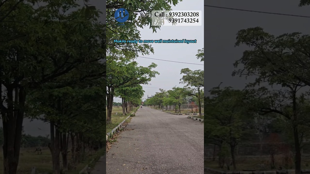 Resale plots at Gachibowli County Phase 3, Mokila&mdash;premium location with villas all around.#hyderabad