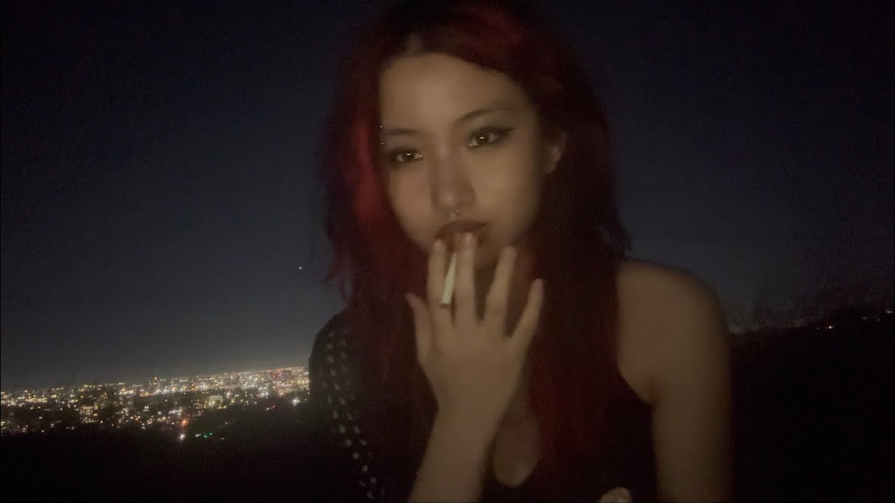 ASMR cigarettes with a view (gentle sounds, close whispers)
