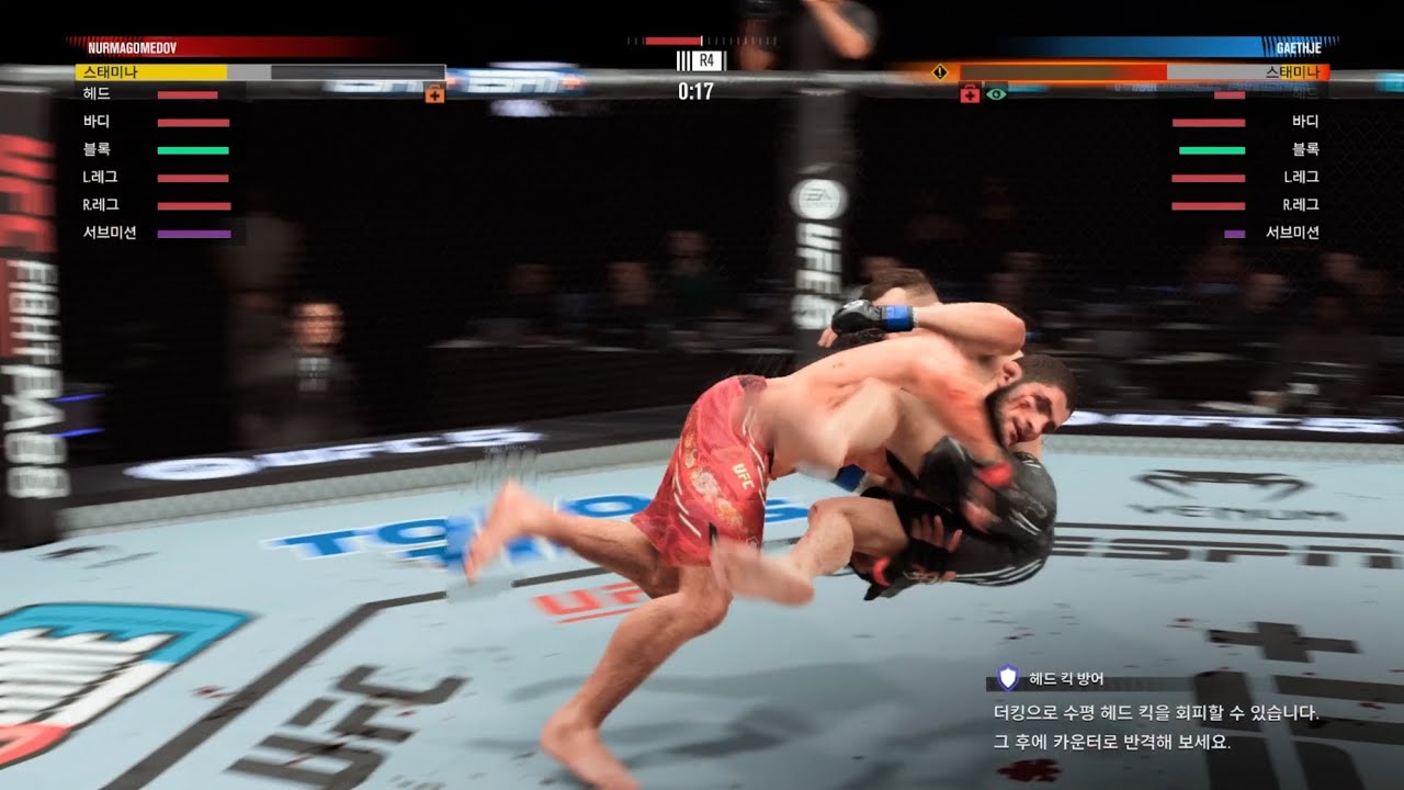 UFC 5 Slams & Spear Takedown