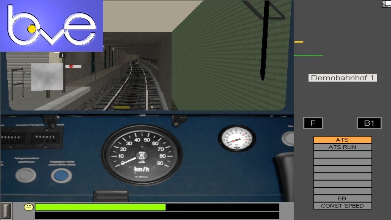 BVE 2 - U-Bahn Demo (Teljes vonal)