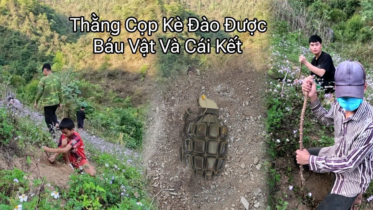 Thằng Cọp Kè Đào Được Báu Vật Khi Đi Đào Sắn Cùng Tuyền Vlog