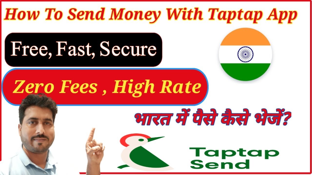 How To Send Money With Taptap App | How To Transfer Money In India With Taptap App | Taptap Send App