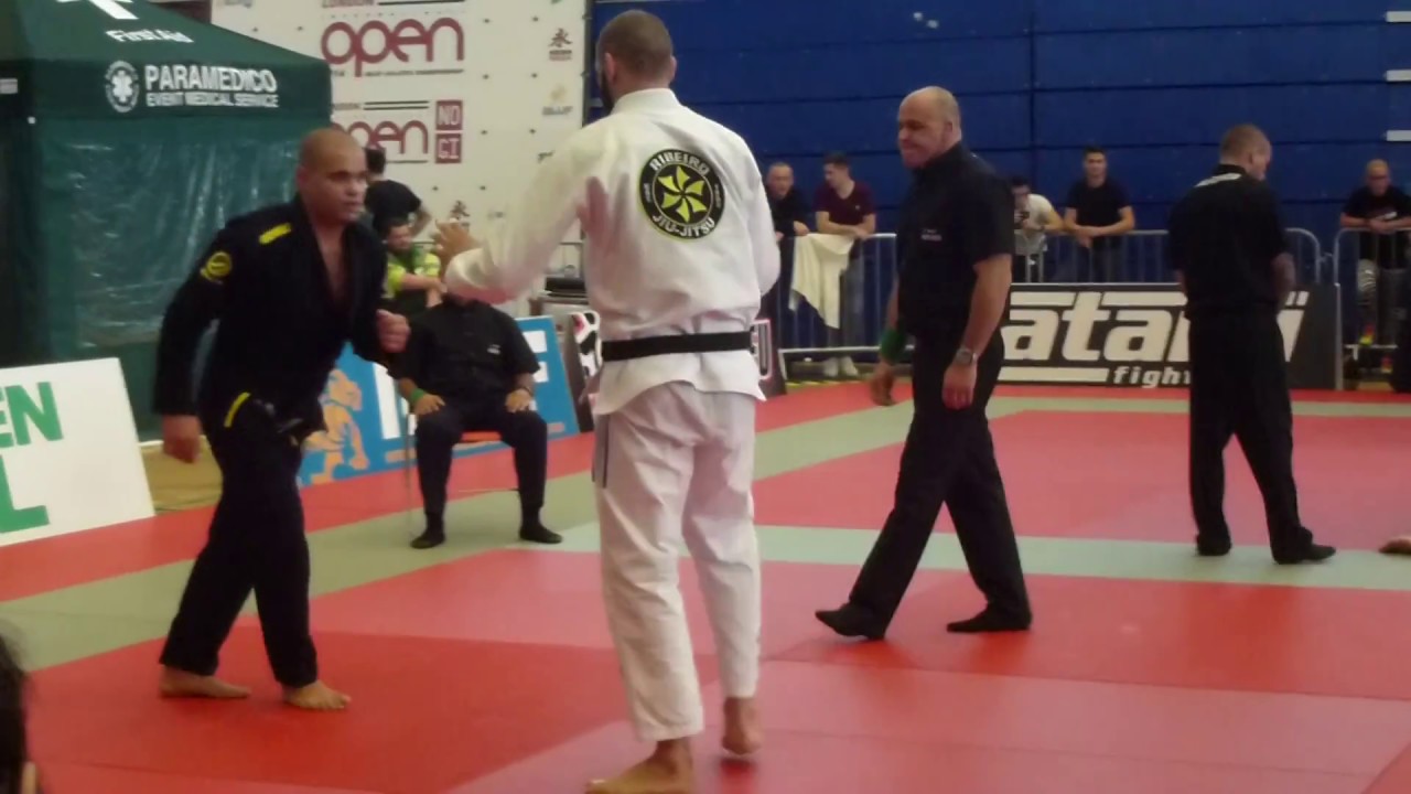 Johannes Wieth vs Chico Mendes - FINAL - IBJJF London Open 2014 - Black Adult - Heavy