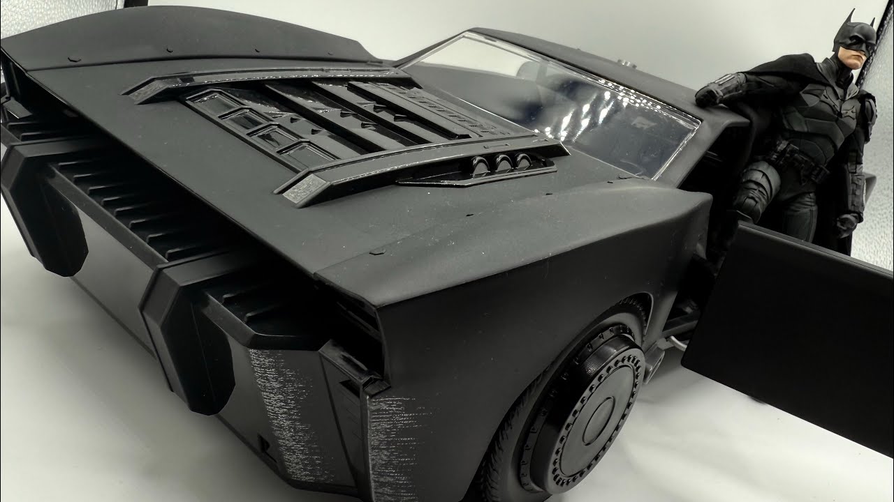 The Batman’s Muscle Car Batmobile Reviewed! | McFarlane DC Multiverse Vehicle