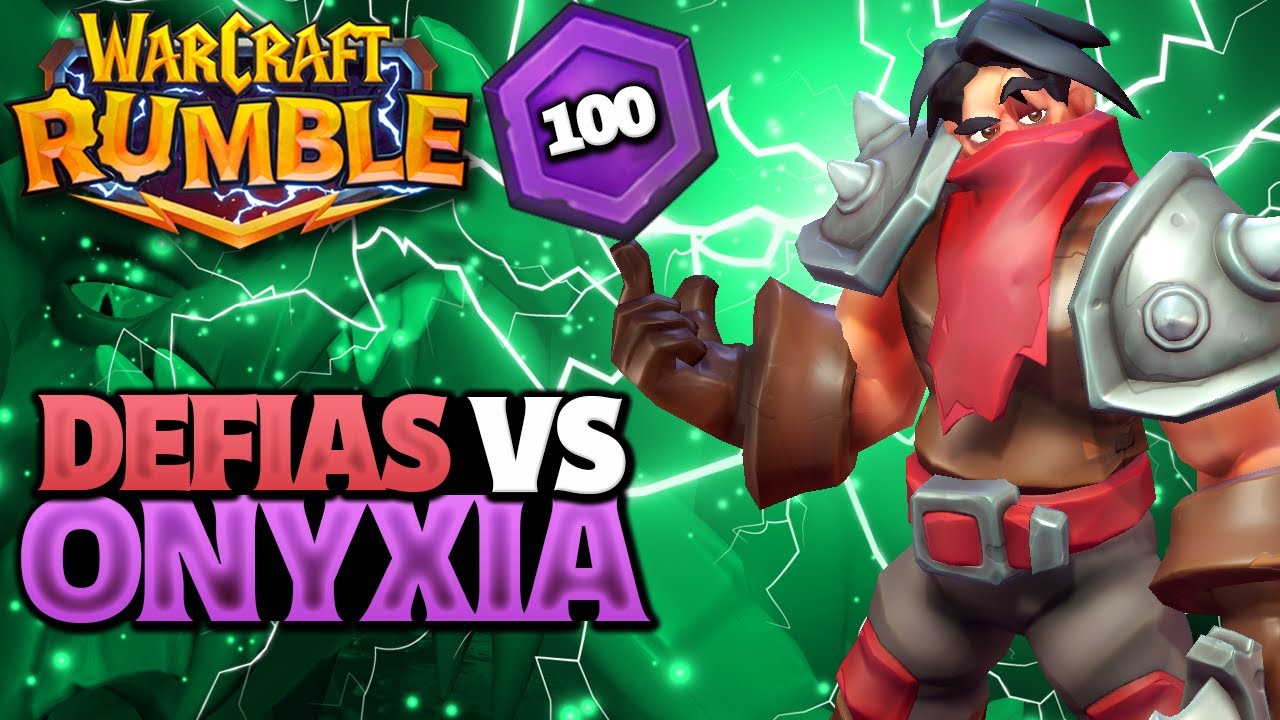 ¡EL RETO DEFINITIVO! 1 DEFIAS VS ONYXIA | WARCRAFT RUMBLE