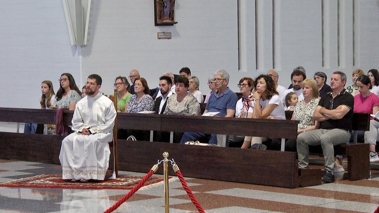 Ordinazione diaconale Confratel Mirko Stefani dell' Annunciazione