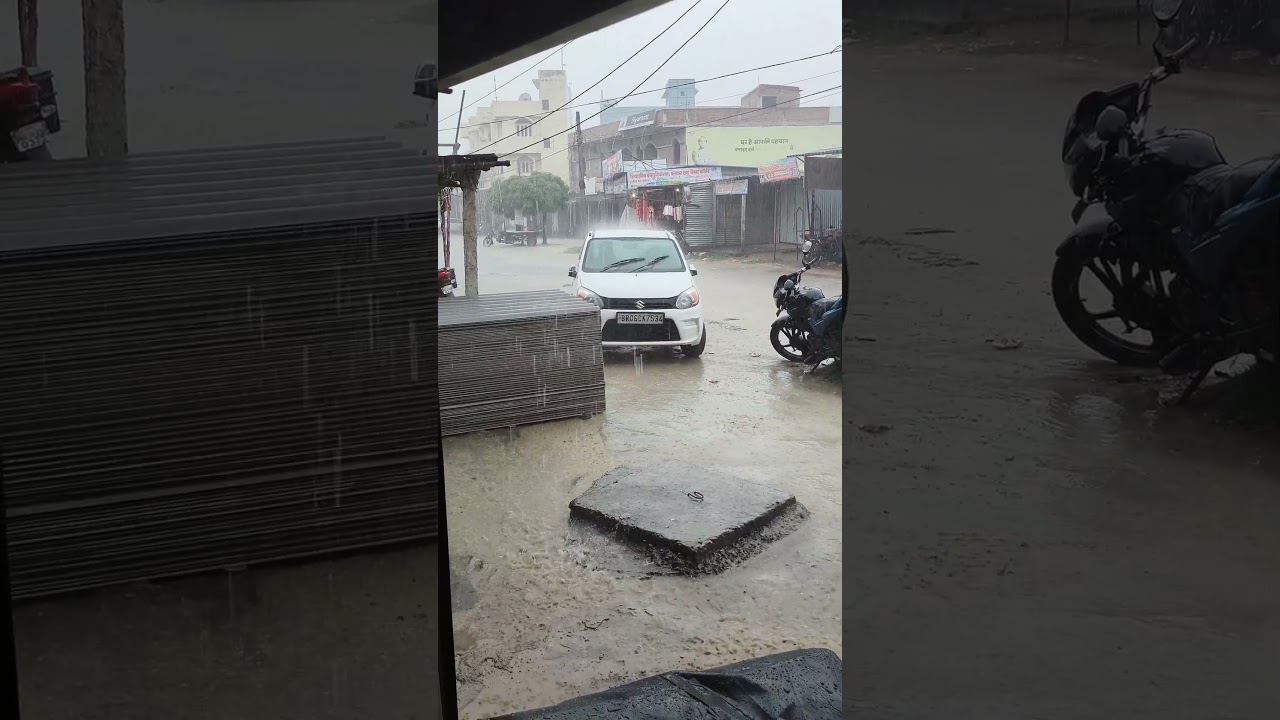 heavy rain in bihar muz@Rain