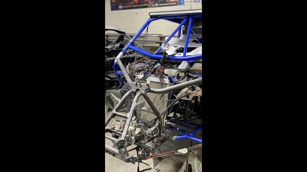 Weller Racing 4130 Front Clip With Cross Tube Install on Yamaha YXZ1000R