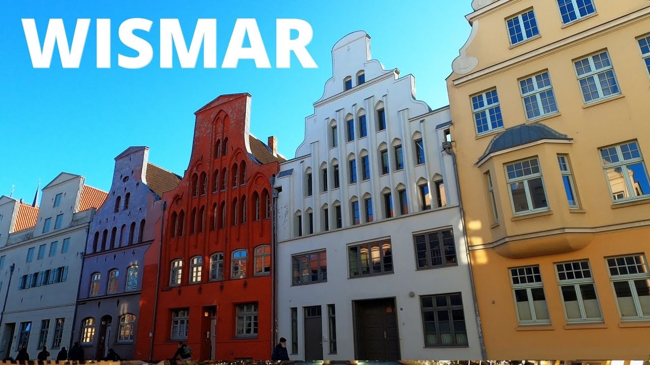 WISMAR - eine wunderschöne Hansestadt mit einem der besterhaltenen Stadtkerne in Europa