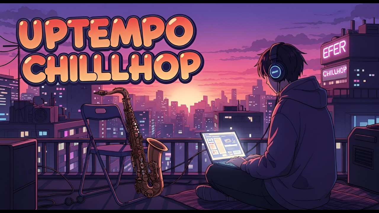 1 Hour of Uptempo Chillhop Jazz Music | Focus Music for Work and Studying | Study Music v1